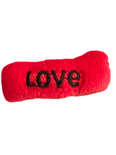 Load image into Gallery viewer, Red Love Scrunchie
