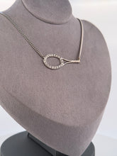 Load image into Gallery viewer, Diamonds Galore 1&#39;&#39; Tennis Racket Necklace
