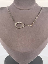 Load image into Gallery viewer, Diamonds Galore 1&#39;&#39; Tennis Racket Necklace
