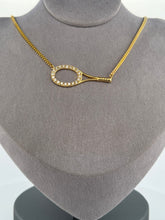 Load image into Gallery viewer, Diamonds Galore 1&#39;&#39; Tennis Racket Necklace
