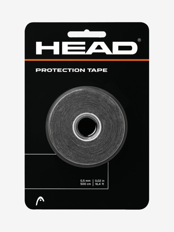 The PROTECTION TAPE protects the racquet's head for increased durability.