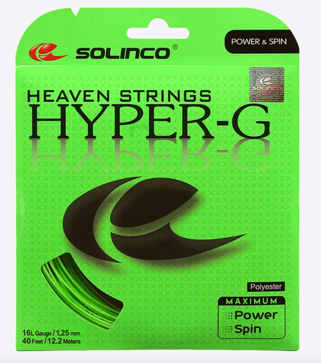 Solinco Hyper G Tennis String - I LOVE MY DOUBLES PARTNER!!!