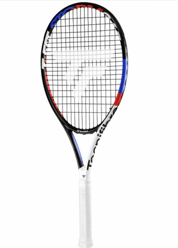 Crafted as a perfect option for intermediate players, the Tecnifibre T-Fit Storm 265 Prestrung Tennis Racquet offers easy access to power, spin, and comfort. 