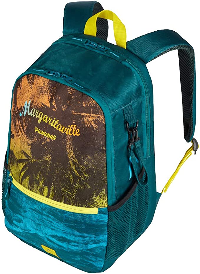 Head Margaritaville Pickleball Backpack (Green/Yellow) - I LOVE MY DOUBLES PARTNER!!!