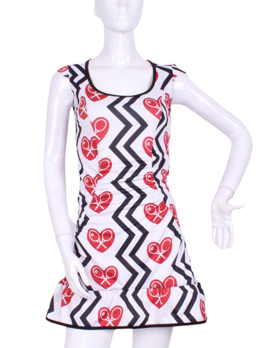 Zig Zag Monroe Tennis Dress - I LOVE MY DOUBLES PARTNER!!!